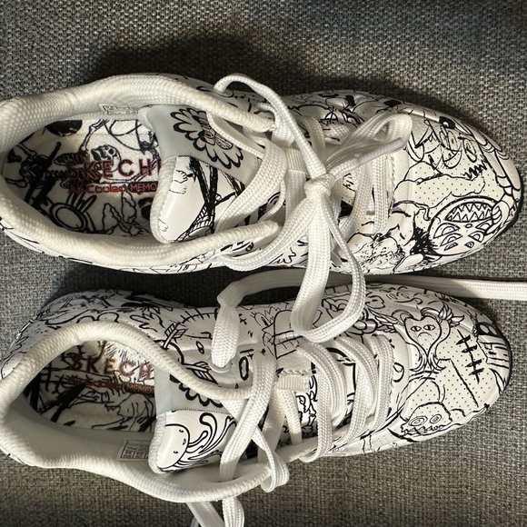 Sketchers VEXX UNO tennis shoes. - Picture 2 of 7